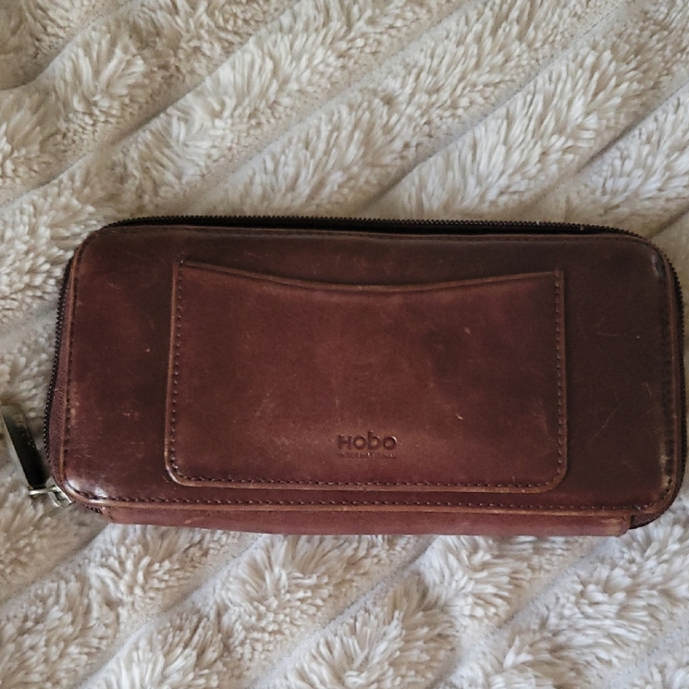HOBO Women's Rich Brown Leather Wallet